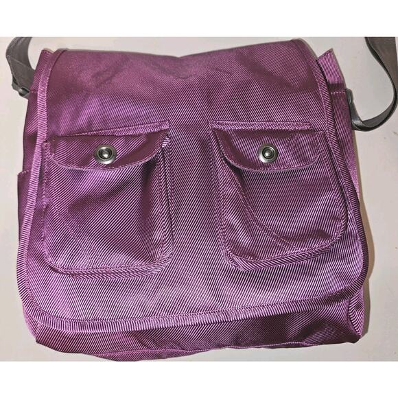 Columbia Azza II Women's Purple Messenger Bag Casual Travel School Work 12x11x4 - Picture 4 of 12
